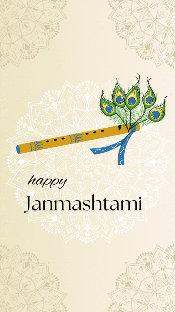 Festive Happy Janmashtami Wishes WhatsApp Status